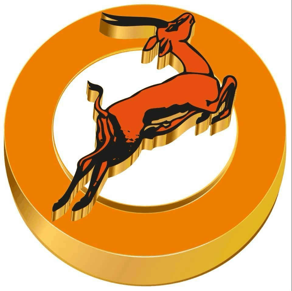 Leaping horse emblem