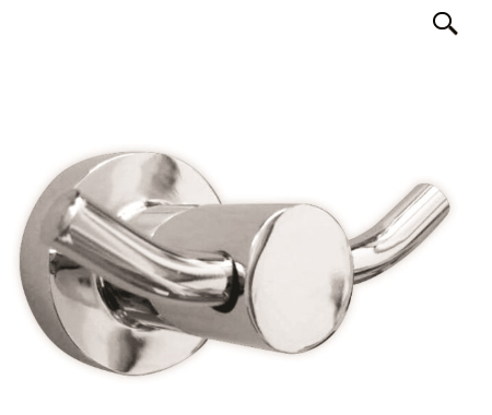 Elegant bath robe hanger